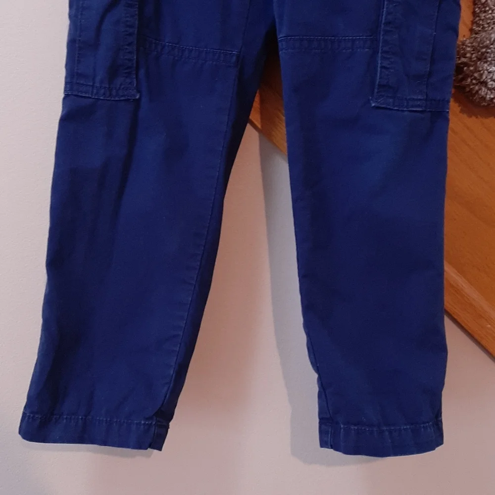 Carters Dark Blue Cargo Pants Cotton Trousers Boys Size 5